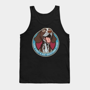 Lick First! German Short Haired Pointer Design Tank Top